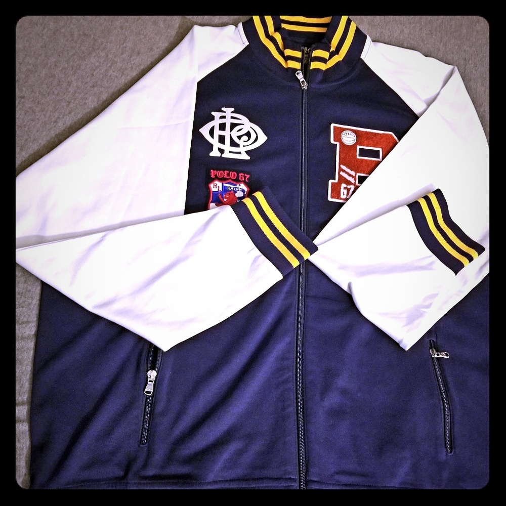 Polo baseball jacket